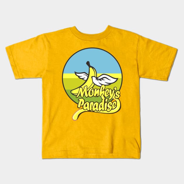 Monkey's Paradise Kids T-Shirt by MBK